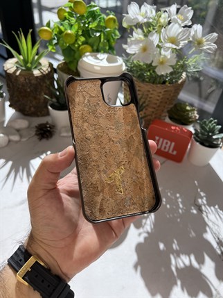 İPHONE 13 BROWN  LEATHER PHONE CASE