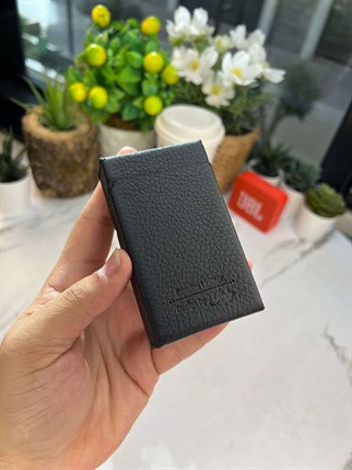 CGR BOX(TOUCH) BLACK GENUINE LEATHER 